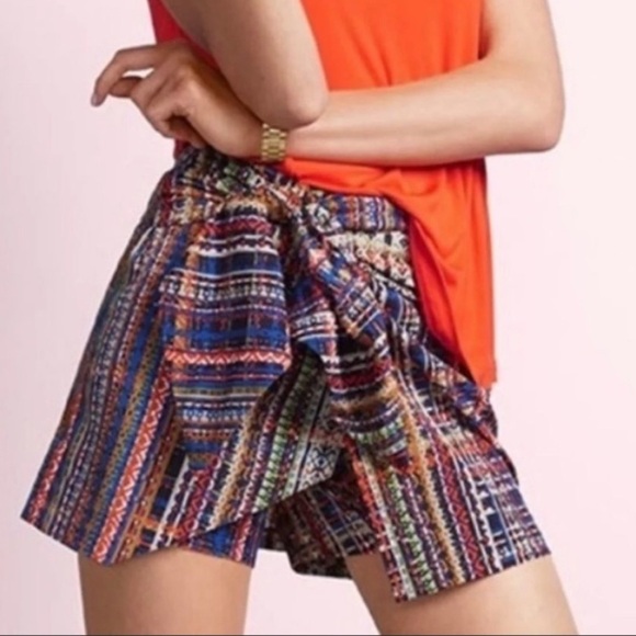 CAbi Pants - Cabi Multicolored Sarong Skort
